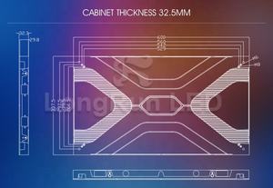 จอแสดงผล LED ทีวีแบบกำหนดขนาดเองสำหรับภายในอาคาร COB P0.93 P1.25 P1.56 อัตราส่วนภาพ 16:9 ความละเอียด 4K/8K - Product Image 3