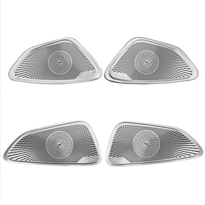 Cubiertas de altavoces para puertas de coche Burmester, molduras metálicas para Mercedes-Benz Clase E E260L E300L, juego de 4 piezas - Product Image 2