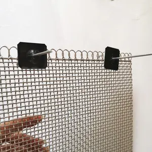 Alumínio Painel Solar Bird Deterrent J Ganchos com Esquilo Guard malha Pins e Pigeon Guard malha Clips Exclusão Fasteners - Product Image 4