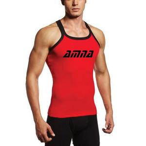 สบายเสื้อผ้าสำหรับออกกำลังกายสีดำ Plus ขนาด Stringer Tank Top - Product Image 2