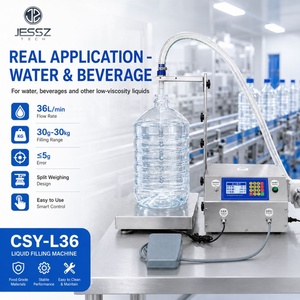 <span class=keywords><strong>Machine</strong></span> de remplissage quantitative de liquides à grand débit de type pesage CSY-L36 <span class=keywords><strong>pour</strong></span> jus concentré et <span class=keywords><strong>sirop</strong></span> - Product Image 3