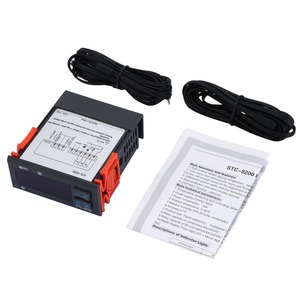 Pengontrol suhu akuarium termostat STC1000 inkubator rantai dingin temperatur laboratorium suhu - Product Image 1