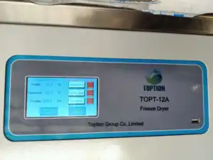 Lab Freeze Dryer Berry Fruit Processing Machine TOPTION-TOPT-12A