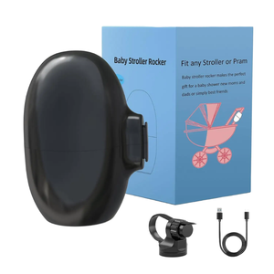 Berceau vibrant portable pour bébé alimenté par USB, balançoire automatique, aide au sommeil - Product Image 1