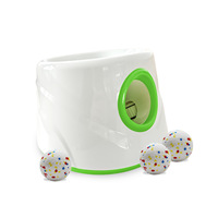 Lanceur de Balle Automatique Rechargeable, Machine à Tirer, Balles de Tennis