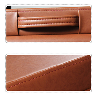Couverture de spa rectangulaire moderne et portable, nouvelle conception haut de gamme, en vinyle durable, anti-poussière, résistante aux UV, pour bain à remous extérieur avec massage par air