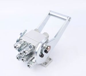 P5065 6-Wege-Hydraulik-Schnellkupplung Multi-<span class=keywords><strong>Coupler</strong></span>-Platte Flach block kupplungen Modularer Anschluss