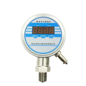 Manómetro de vapor de agua barométrico, manómetro de presión Digital hidráulica con contacto eléctrico, superventas