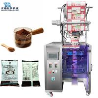 Machine d'emballage automatique à scellage arrière pour café en granulés fins, équipement de remplissage et de scellage de sachets pour substituts de repas, haute vitesse