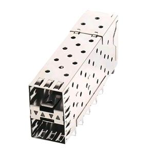 Connecteur de <span class=keywords><strong>prise</strong></span> à fibre <span class=keywords><strong>optique</strong></span> 2X1 SFP Cage avec tube <span class=keywords><strong>optique</strong></span> 0756405001 - Product Image 1
