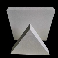 Panneaux acoustiques suspendus triangulaires décoratifs personnalisés, classe A, ignifuges, design industriel pour écoles, hôtels, entrepôts