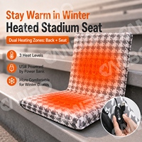 Chaise de stade rembourrée Canbo avec dossier réglable et option chauffante pour la vente en gros, OEM, ODM, personnalisable