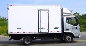 รถบรรทุกขนส่งสินค้าแบบแช่เย็นเครื่องยนต์คัมมินส์จีน 4m2 - Product Image 5