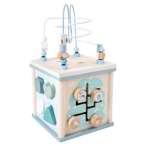 <span class=keywords><strong>Cubo</strong></span> de <span class=keywords><strong>Actividades</strong></span> de <span class=keywords><strong>Madera</strong></span> Nunukids, Aprendizaje Montessori, Sensorial para Bebés, Interactivo, Regalo de Cumpleaños, Juguetes para Bebés - Product Image 2