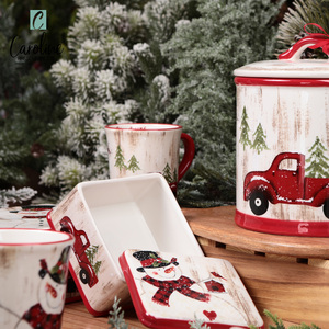 Christmas Cookies Cookie Jar Cookie Jar Custom Ceramic Christmas Cookies Boxes Cookies Jar