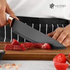 New Design 6 Pieces Kitchen <b>Knives</b> <b>Sharp</b> Blades Chef <b>Knives</b> Scissor Stainless Steel Kitchen <b>Knife</b> <b>Set</b> With Block - Product Image 4