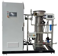 Système de désinfection de l'eau refroidi par air ZKOZONE 200g/h avec pompe PLC 380V, garantie 1 an, dimensions personnalisables