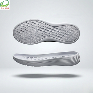 Semelle de chaussure décontractée WL confortable, durable, écologique, légère, hautement élastique, flexible, en EVA, motif nid d'abeille, antidérapante - Product Image 1