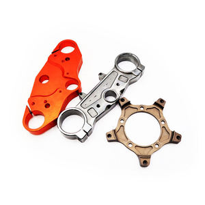 Độ chính xác cao 5 trục <span class=keywords><strong>CNC</strong></span> gia công Hợp kim nhôm thép không gỉ Phụ tùng xe máy tùy chỉnh tự động biến bộ phận kim loại - Product Image 3