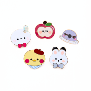 Забавные эмалевые значки с цитатами, на заказ, с позитивными посланиями, сарказмом, в форме животных, 3D, унисекс, металлические броши, нагрудные значки, украшения - Product Image 2