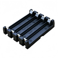 Boîtier de batterie en nylon pour 4 piles AAA, fabriqué en Chine, avec broches de connexion