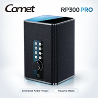 Comet RP300 PRO Haut-parleur intelligent Bluetooth Dispositif audio à ultrasons pour la confidentialité Anti-enregistrement vocal Enregistreur de réunion IA OEM ODM