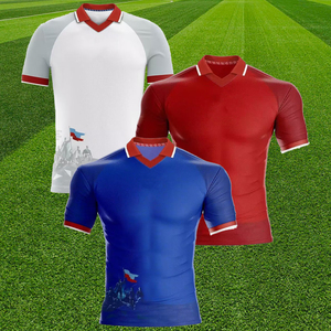 เสื้อฟุตบอลเฮติปี 2026 เสื้อฟุตบอลแบบกำหนดเองได้ เสื้อกีฬาระบายอากาศ เสื้อฟุตบอลเฮติ โจซู คาซิเมียร์ - Product Image 2