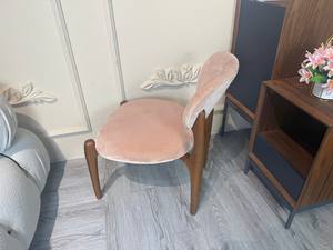 Hiện đại ăn uống ghế gỗ thông qua kẹo bơ cứng nhung Walnut gỗ ăn ghế phòng ăn ghế - Product Image 3