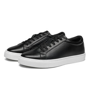 OEM ODM Chaussures de sport blanches en cuir véritable de haute qualité avec logo personnalisé, design de baskets, skateboard, chaussures décontractées pour hommes, chaussures personnalisées - Product Image 5