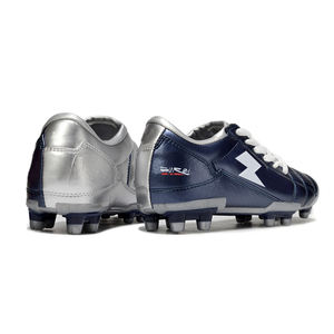 Zapatos <span class=keywords><strong>de</strong></span> Fútbol Clásicos Azules <span class=keywords><strong>de</strong></span> Corte Bajo, Chuteira con Cordones, <span class=keywords><strong>Botas</strong></span> <span class=keywords><strong>de</strong></span> Fútbol <span class=keywords><strong>de</strong></span> Cuero Suave Tipo <span class=keywords><strong>Canguro</strong></span>, T90 FG, Tacos Personalizables - Product Image 6