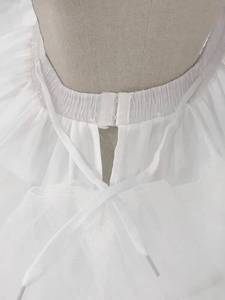 Offre Spéciale de qualité supérieure <span class=keywords><strong>sous</strong></span>-vêtement jupon gonflé 7 cerceaux jupon pour <span class=keywords><strong>robe</strong></span> de bal <span class=keywords><strong>robe</strong></span> de mariée <span class=keywords><strong>robe</strong></span> de mariée MP779 - Product Image 2