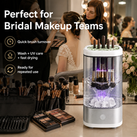 Nettoyeur et sécheur automatique de pinceaux de maquillage professionnel Showell avec stérilisation UV certifié CE 5V pour usage domestique et en salon