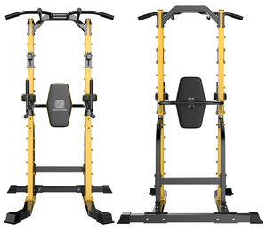 Nouvelle Station de Musculation Multifonctionnelle pour Tractions et Dips à Domicile, Réglable en Hauteur, Équipement d'Entraînement de Force, Tour de Musculation avec Barre de Tractions - Product Image 3