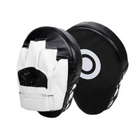Cible de boxe en cuir avec logo personnalisé pour l'entraînement aux arts martiaux Taekwondo - Emballage durable Marque Yunjida Modèle Qjb369
