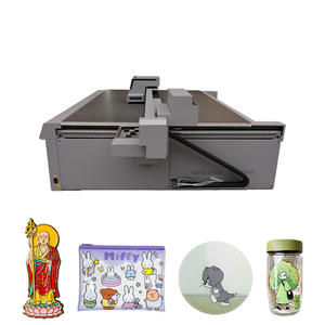 <span class=keywords><strong>Imprimante</strong></span> jet d'encre UV à plat automatique à 2 têtes modèle 2030 pour acrylique, verre, bois, artisanat, coques de téléphone, utilisation universelle - Product Image 5