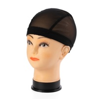 En gros Bonnet à perruque en filet élastique en spandex pour la confection de perruques, Bonnet dôme en maille pour créer votre propre perruque