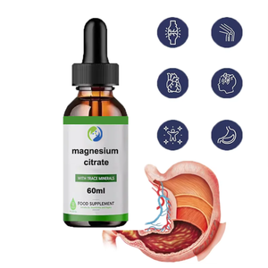 Gotas de Citrato de Magnesio OEM, Suplemento Líquido Oral para Dormir para Adultos, Grado Alimenticio, Certificado Halal - Product Image 1