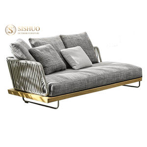 Industrial material de madera pesada hogar jardín sofá conjunto muebles teca muebles de patio para <span class=keywords><strong>terraza</strong></span> - Product Image 6