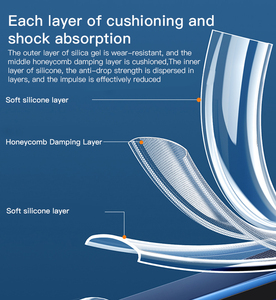 Funda transparente de TPU a prueba de golpes para teléfono móvil, carcasa superior para <span class=keywords><strong>iPhone</strong></span> - Product Image 4