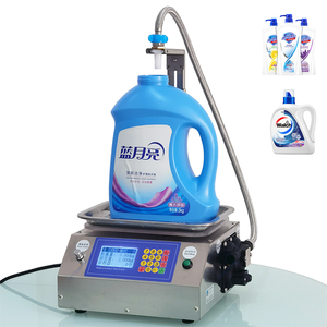 Machine de remplissage de liquides à haute précision pour l'industrie agroalimentaire, petite machine de remplissage et de pesage pour bouteilles et fûts - Product Image 2