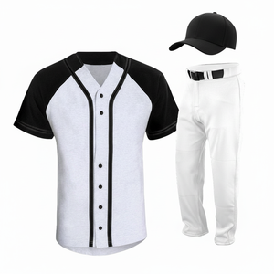 2025 nuevo diseño personalizado uniformes de béisbol de alta calidad precio al por mayor uniformes de béisbol para hombres - Product Image 1