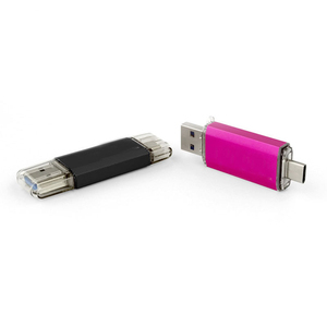 Wholesale Factory Price Custom Logo Mini Metal Otg <strong>Usb</strong> Flash Drive Drive 32gb Metal <strong>Usb</strong> <strong>Memory</strong> - Product Image 1