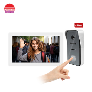 Video chuông cửa với tầm nhìn ban đêm không thấm nước mưa che máy ảnh Door chuông an toàn nhà intercom chuông cửa chuông - Product Image 1