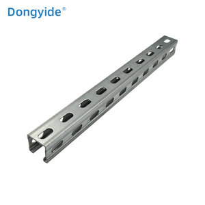 Prezzo basso di Qualità Produttore di Vendita Calda Su Misura Unistrut C Canale Intaglio 41X41X25 Strut Canale - Product Image 5