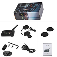 Casque de moto ouvert ZOOMLON ABS avec intercom et technologie V6Pro pour les sports de plein air