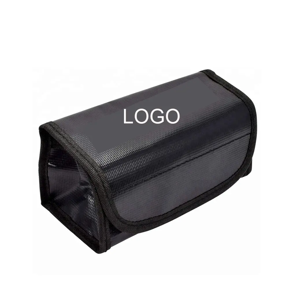 Wholesale Price Mini Explosion-proof Custom Logo Fireproof Fire Resistant Lipo Guard Document Bag Lipo Safe Battery Warmer Bag