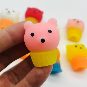 Juguete Antiestrés de Oso Suave de TPR, Animales Elásticos, Juguetes Blandos para Niños y Adultos, Pelota para Apretar para Aliviar la <span class=keywords><strong>Ansiedad</strong></span>, Concentración y Relajación - Product Image 3