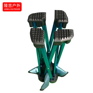 Многоцветный удобный Открытый Пикник Портативный Сверхлегкий складной компактный складной стул с алюминиевым карманом - Product Image 3