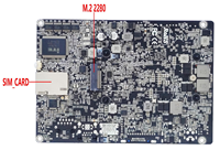 ELSKY-Carte mère M818SL-UA de 3.5 pouces, compatible avec les processeurs Intel Skylake 6th Kaby Lake 7th Core I3 I5 I7 avec 6 broches xCOM