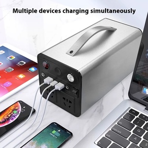 300W Portable Solar MPPT <b>Mobile</b> Power Supply 220V Large Capacity Outdoor Backup Energy 300 Pure Sine Wave Power Supply - Product Image 3